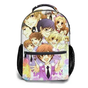 ouran-high-school-host-club-Backpacks for Girls, Cute School Backpack for Girls Boys, Aesthetic Bookbag for Teens, Lightweight Classic Backpack for Travel, Work, Picnic A-100