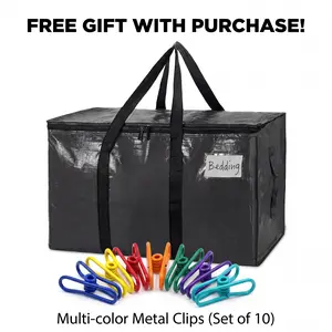 Large Moving Bags, 3 Pack Black Heavy Duty Totes For Storagewith Visible Labels , Wrap Around Handles, Storage Bags for Space Saving, Change of seasons Alternative to Moving Boxes Back to school season gifts