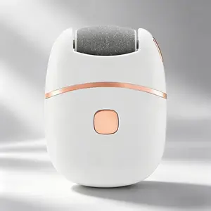 Rechargeable Portable Pedicure File with Light, Two-Speed Adjustment, Gentle on Skin, Ideal for Home and Travel, Perfect Gift for Foot Care, Pedicure Care Tool