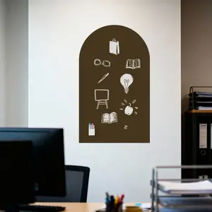 Reusable Self-Adhesive Chalkboard Wall Stickers, Erasable Surface, Creative Themed Vinyl, DIY Magnetic Whiteboard, Whiteboard Pens for Home Office Classroom