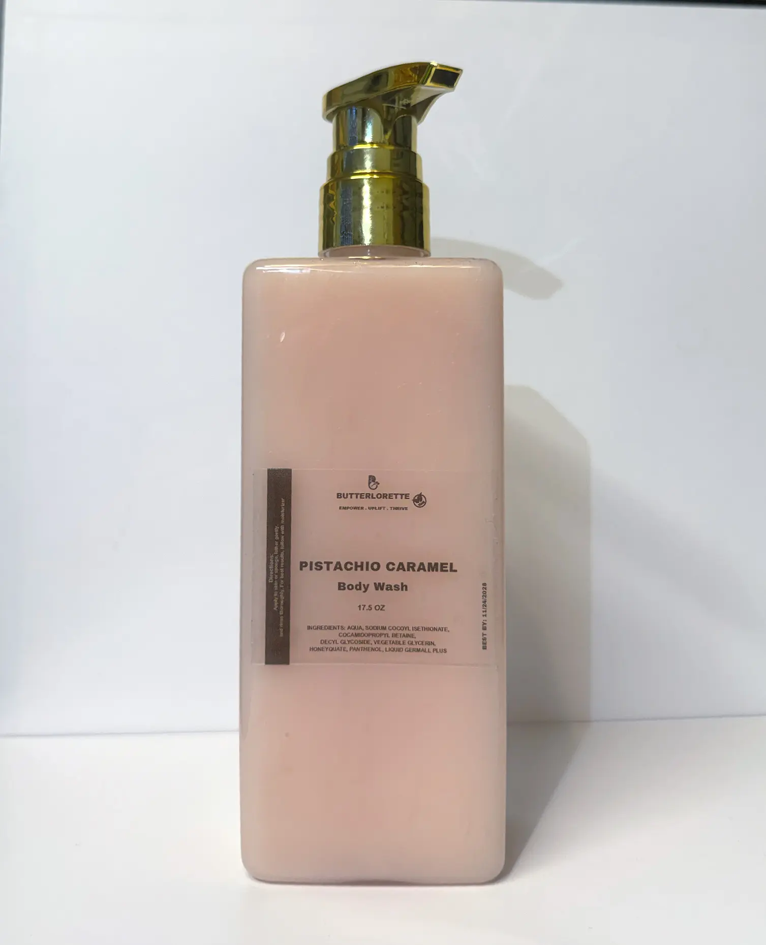 Clear Body Wash - 17.5 OZ Gentle Cleanser with Hydrating Vegetable Glycerin & Skin Safe Formula for Soft Hydrated Skin