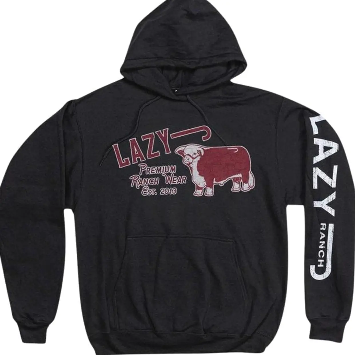 Lazy J Ranch Premium Ranch Pullover Hoodie /Sweatshirt/Tshirt Gift For Him, Top Menswear, Menswear