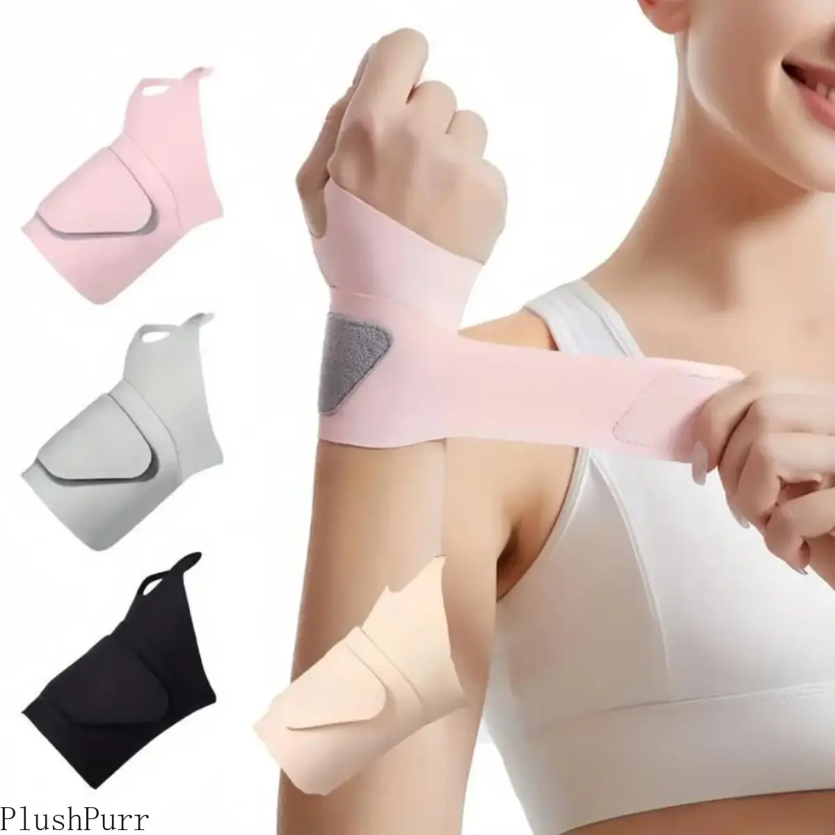 4-Pack Wrist Wraps, Ultra-Thin Nylon Adjustable Compression Straps for Unisex Wrist Support, Lightweight for Sports & Housework tiktokshopbacktoschool, Thin Strap, 4-Pieces, 4Pcs, Customizable Support