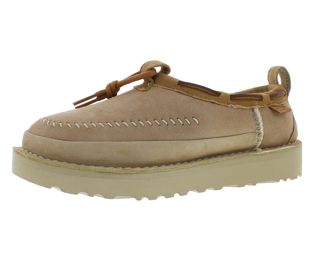 UGG Tasman Crafted Regenerate Unisex Slippers, Classic Slip-On Suede Footwear with Signature Tasman Braid, Shoes, Casual