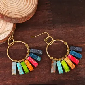 Chakra Dangle Earrings