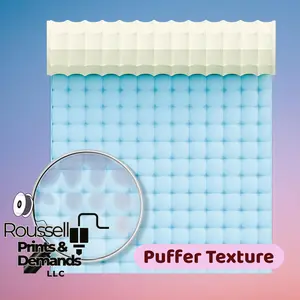 Puffer Texture Textured Roller 3d printed