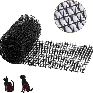 Cat Scat Mat with Spikes, Cat Repellent Mat, Anti-Cat Prickle Strips, Digging Stopper, Training, Outdoor PP Plastic