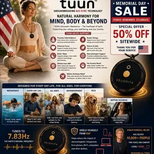 Memorial Day 50% off to Honor You. Tuun RESONATE Pendant, Feel the Frequency, Live the Balance"