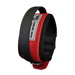 BESTIA DOG SPORT HANDLE COLLAR RED