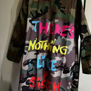 Camouflage girls jacket