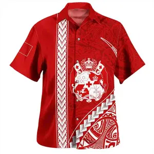 Traditional Polynesian Design Shirt – Bold & Unique #spotlightfinds #viraloutfits #hawaiianshirt #aloha #summervibes #beachfit #tropicalshirt