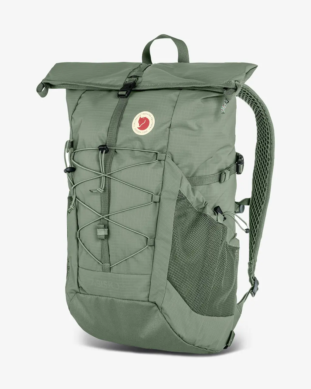 Fjällräven Abisko Hike Foldsack 25L Hiking Backpack – Lightweight Outdoor Travel Bag Folding Canvas