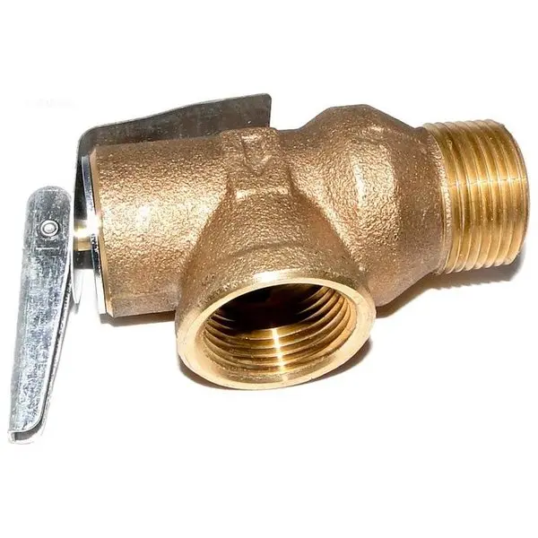 212 MAIN Compact Pressure Relief Valve Kit - 125 Psi, 1 In, Superior Durability Environment-Friendly Valve for Aquatic Fitness Equipment, Above Ground Swimming Pools, Above Ground Pools, Universal, 1" H X 1" W X 1" L