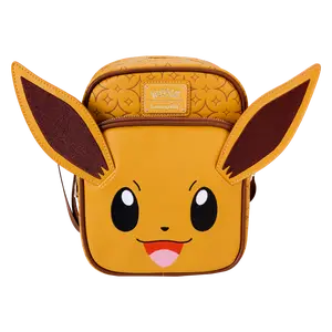 Pokemon Eevee Cosplay Passport Crossbody Bag