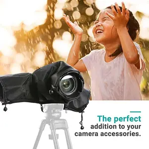 Rainproof Protector Telephoto Lens Camera Rain Cover Dustproof Camera Raincoat for Canon Nikon Pendax Sony Len Case Dropshipping
