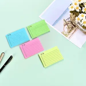 6 Piece Set Sticky Notes, High-End Student Error Correction Removable Stationery Index Labels, Office Memo Markers, Writing Supplies