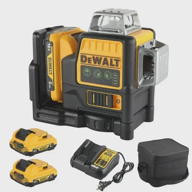 Dewalt NEW DW089LG 12 Lines 3 Sides*360 Degree Vertical 12V Lithium Battery Laser Level Horizontal Green Meter Outdoor Levelingdrill big tool set lawn sweeper impact wrench welder machine