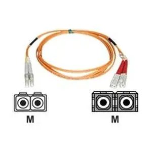 TRIPP LITE Fiber Optic Cable - 25m Duplex Multimode 62.5/125 Fiber Patch Cable with Connector (N316-25M), Low Loss