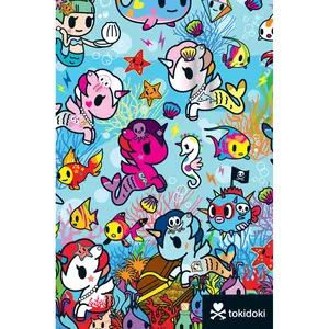 tokidoki Mermicorno Flexi Journal by tokidoki [Paperback Book]