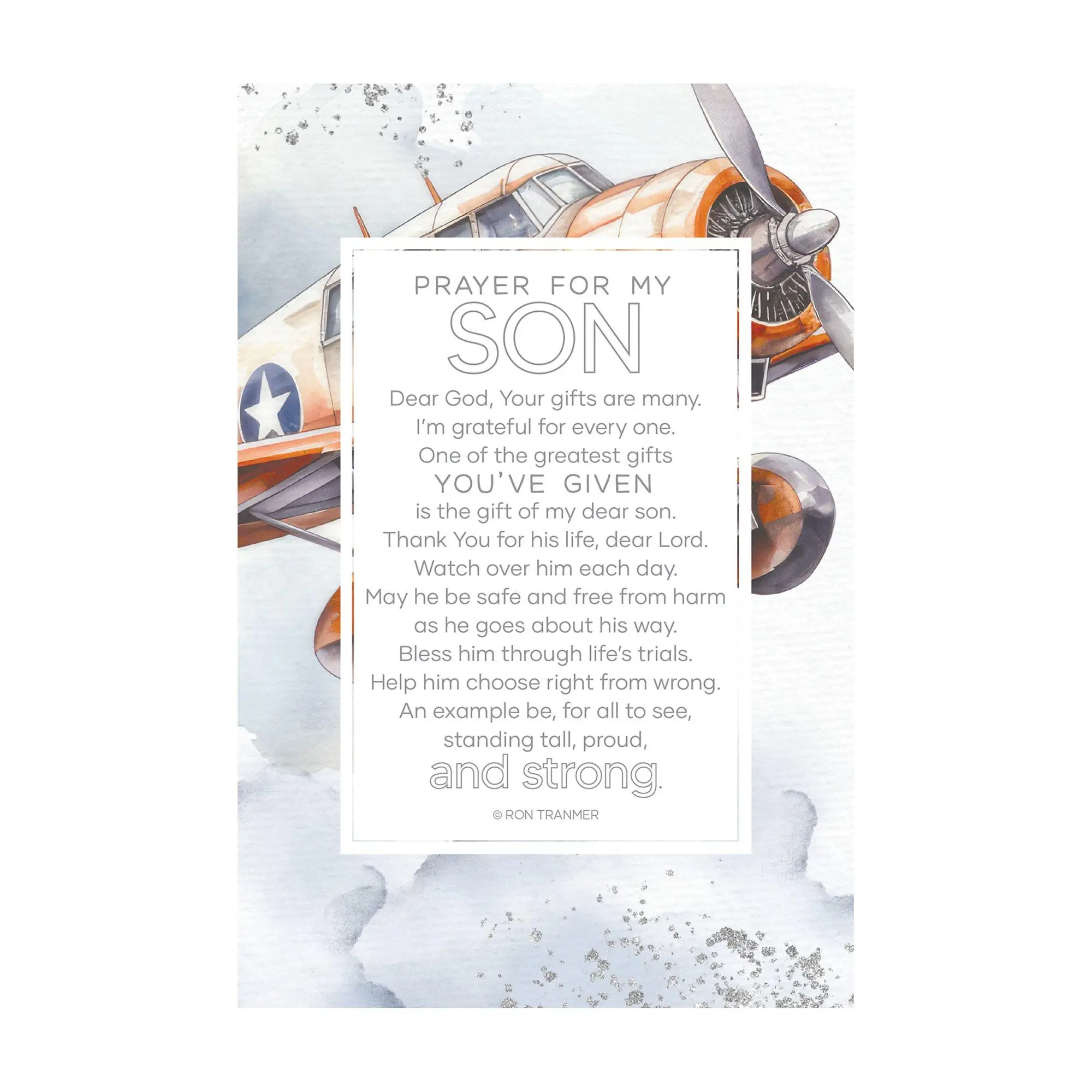 Dexsa Prayer For My Son Wood Plaque with Easeland Hook