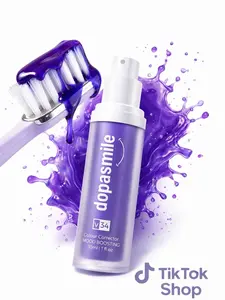 DopaSmile Whitening Booster Toothpaste Add-On | Bright Smile + Feel-Good Daily Oral Ritual