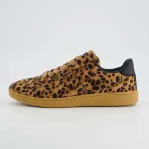 Cushionaire Women's Bravado Leopard Print Sneakers