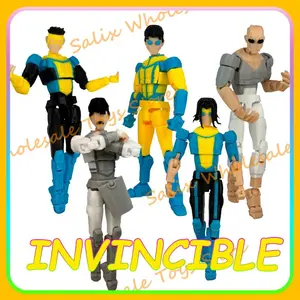 New In Stock 3d Printed Invincible Boy Toys Action Figures T13 Dummy 13 Superheroes Multi-Jointed Movable Shapeshift Toys