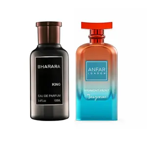 Bharara King EDP 100ML | 3.4 FL.OZ  + Anfar Tangerine Midnight Frost 3.4 DL.OZ | 100ML - Summer Bundle
