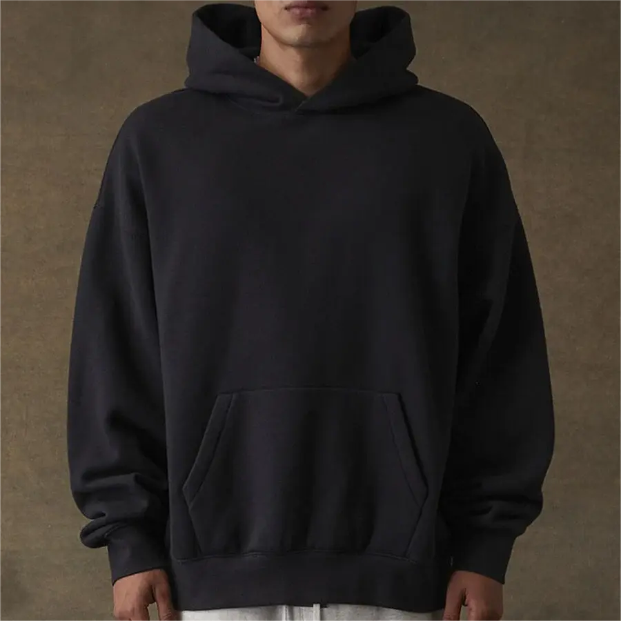 Hoodie Stretch Limo/Black