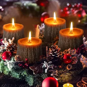 Aromatic Candles for Relaxing Ambiance, Perfect for Holidays & Celebrations, Create Romantic Atmosphere at Home, Ideal Gift Idea