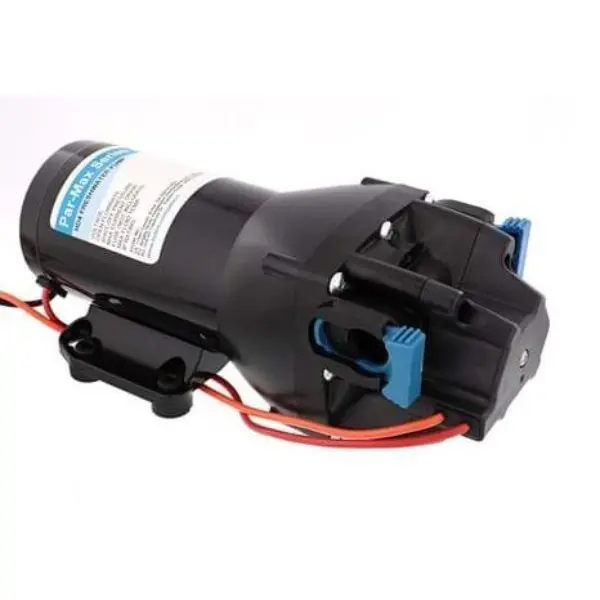 Jabsco Parmax HD4 401J118S3A 12V Automatic Portable High Pressure Water Pump - 12v Power, 4 GPM, 60 PSI, 7.8 lbs, Durable, Easy Setup, 12V Automatic Portable Water High Pressure Pumps