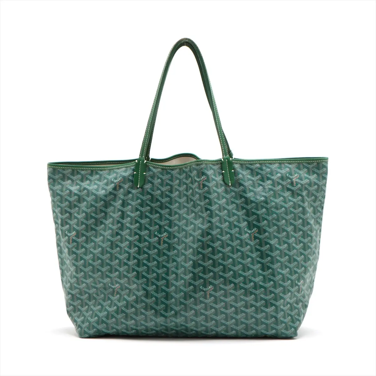 Pre-owned Goyard 1 Shoulder Bags Saint Louis GM in Green
