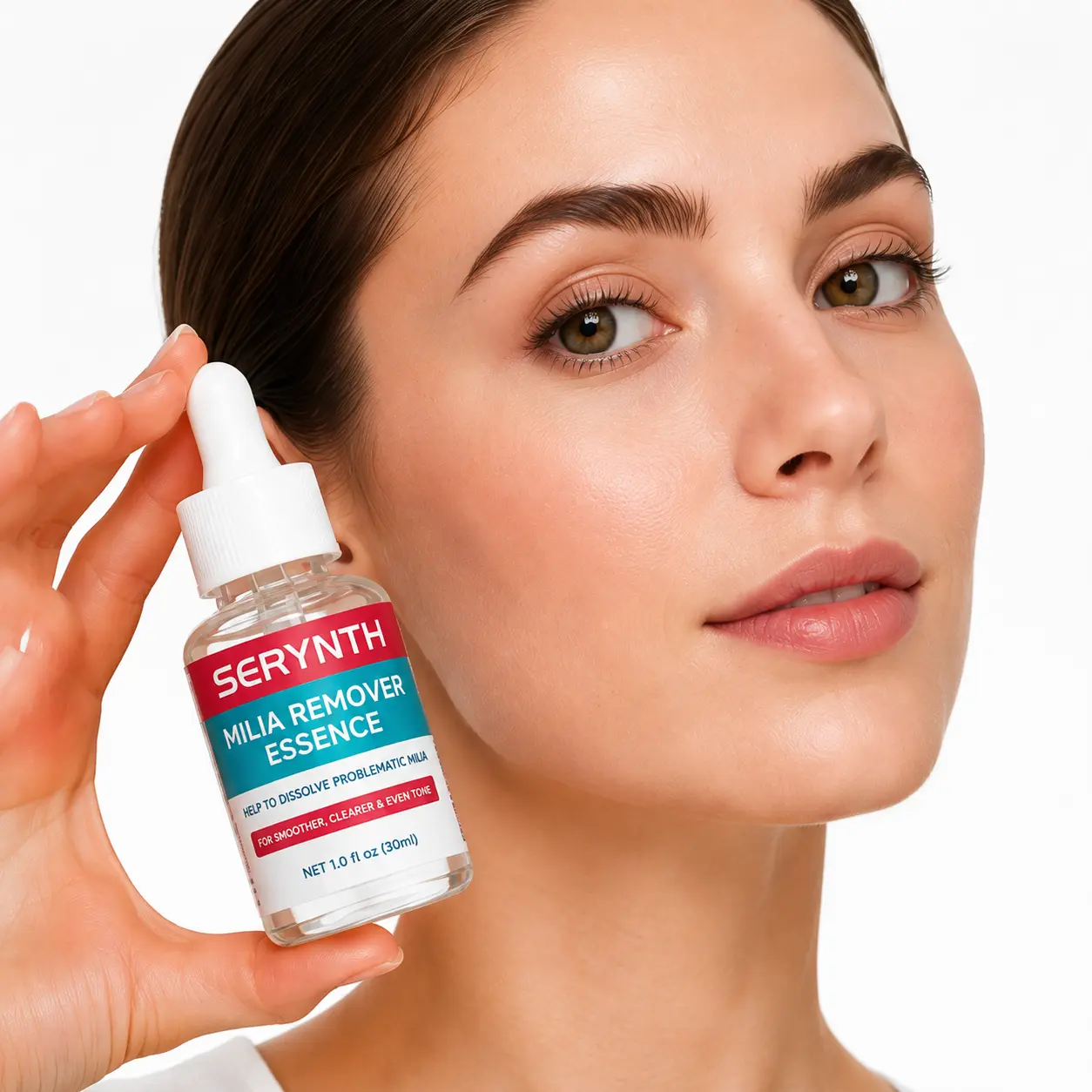 Premium Serum for Milia & Skin Bumps Around Eyes & Face–Salicylic Acid Infused Formula to Improve the Appearance of Stubborn Milia & Textured Bumps, Gentle Non-Irritating Targeted Serum, Lightweight, Suitable for Most Skin Types (30ml)