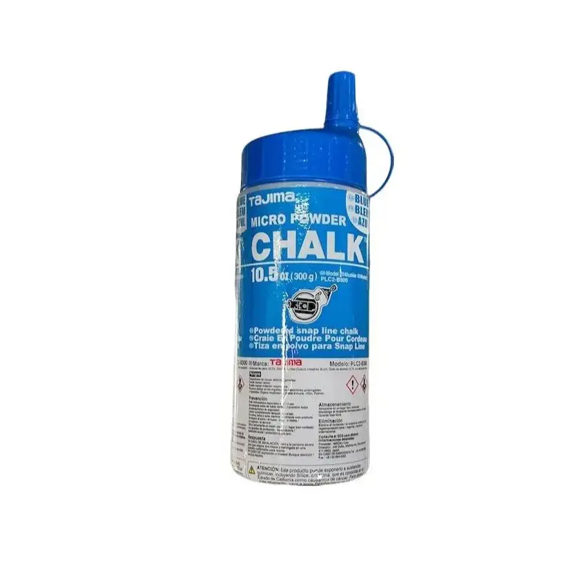 Tajima Micro Chalk Ultra-Fine Chalk 300g - 10.5 oz. Easy-fill Nozzle - PLC2-B300