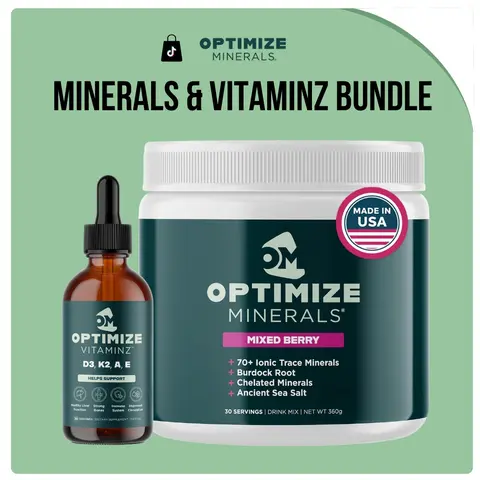 OPTIMIZE MINERALS AND VITAMINZ BUNDLE - Your daily foundation covering all minerals and vitaminz