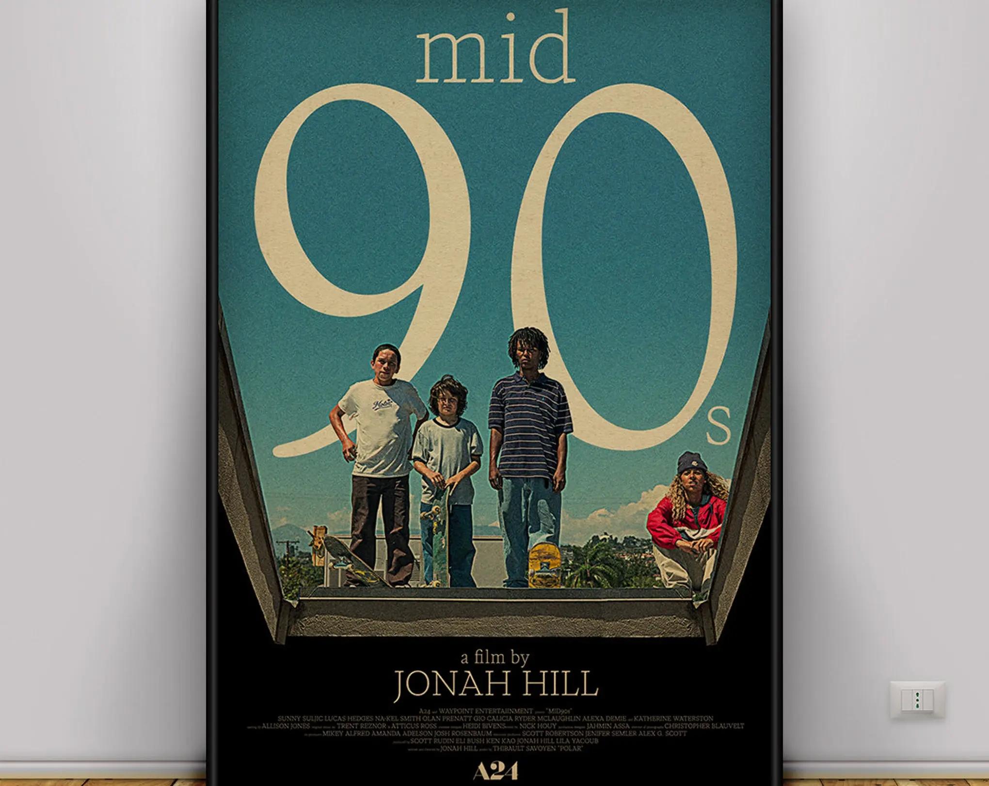 Mid90S Poster , Wall Art , Wall Prints , Home Decor , Kraft Paper Print , Gift Poster , Movie Poster 45784 167