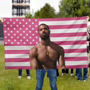 Tapestry Michael B Jordan Flag Poster Room Fun Flags Indoor And Outdoor Decor Wall Aesthetic Art Home Decor Blanket Merch Gift