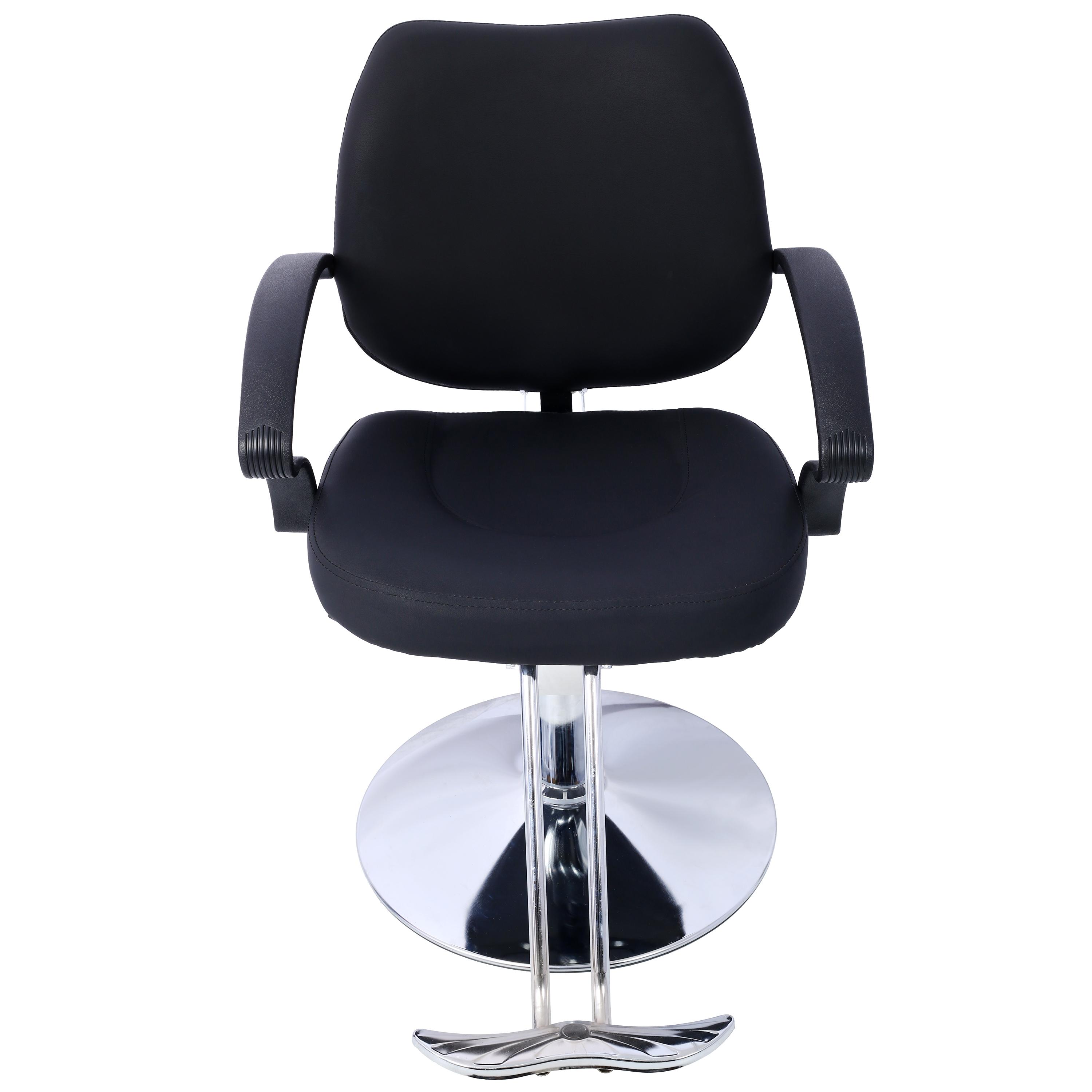 Salon Chair for Hair Stylist 360° Swivel, Salon Chair for with Barber Cape 1pc, Portable Reclining Barber Chairs with Hydraulic Pump for Home Shampoo, Styling,Pedicure, Nail & Tattoo Equipment in Barbershop & Spa