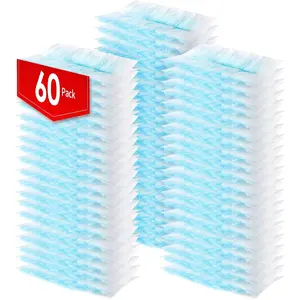 60 Count Electrostatic Duster Refills Compatible with  Duster, Multi-Surface Dusting Refills, Microfibre Dusters for Cleaning, Unscented