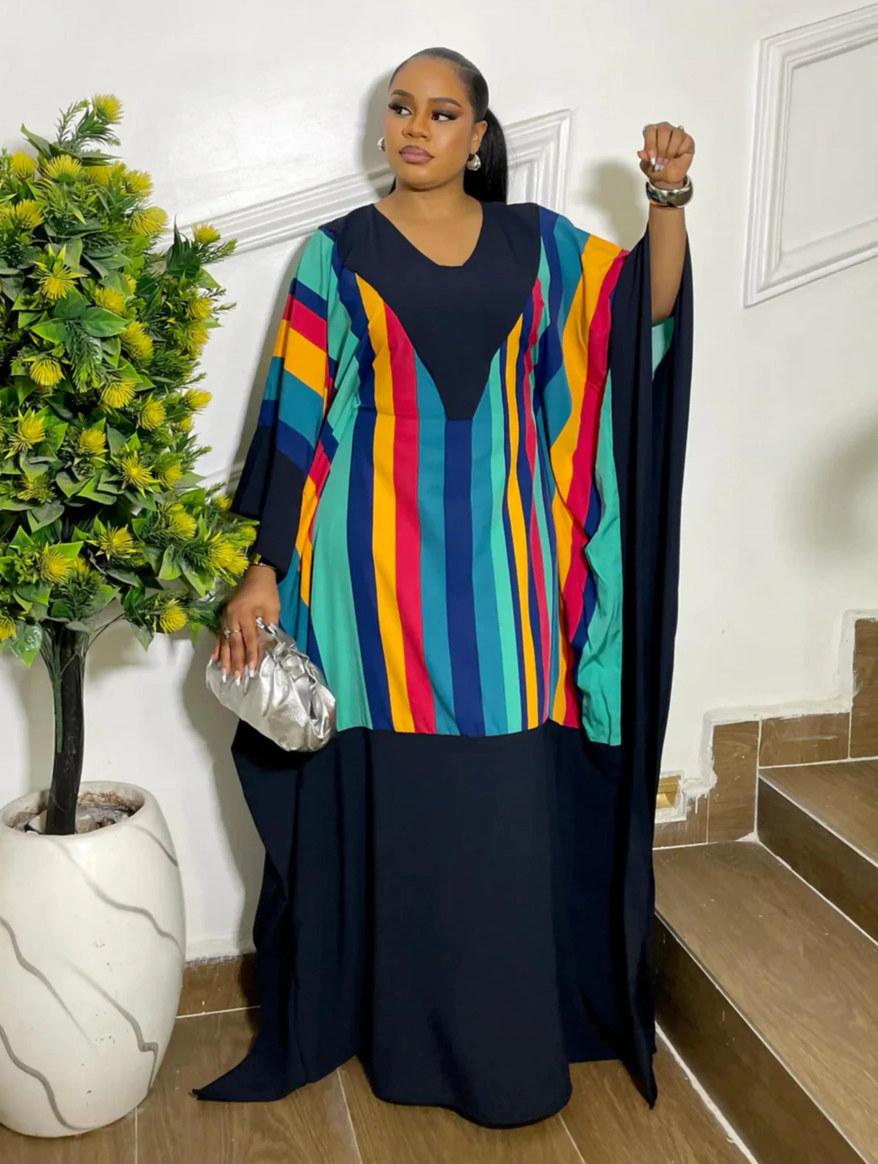 CHROMA WAVES KAFTAN