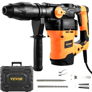 【Father's Day】VEVOR Rotary Hammer Drill Corded Drills 1-9/16" 3 Modes SDS-MAX Chipping Hammers