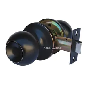 Constructor Chronos Passage Door Lever Lock Set Knob Handle Set- Oil Rubbed Bronze