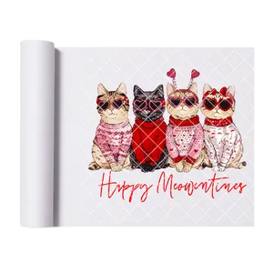 Valentines cat club DTF film t shirt transfer