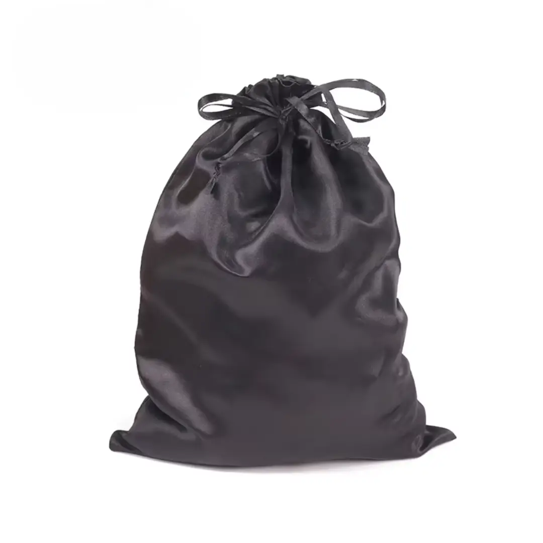1 Pc Satin Wig Bags Random Colors Optional Hair Extensions Storage Bags for Home Packaging Tools Lightweight Organiser