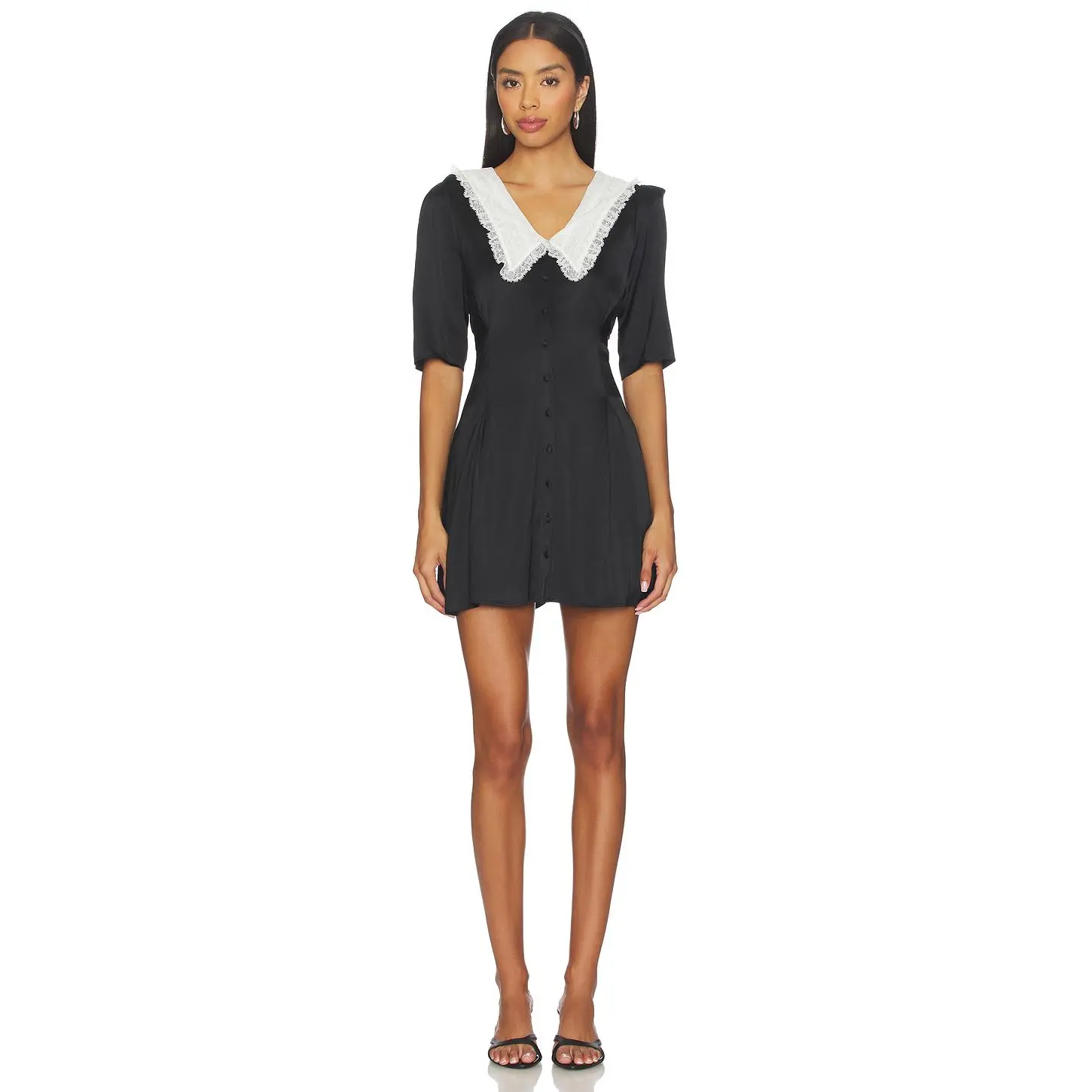 Tularosa Lacie Mini Dress in Black