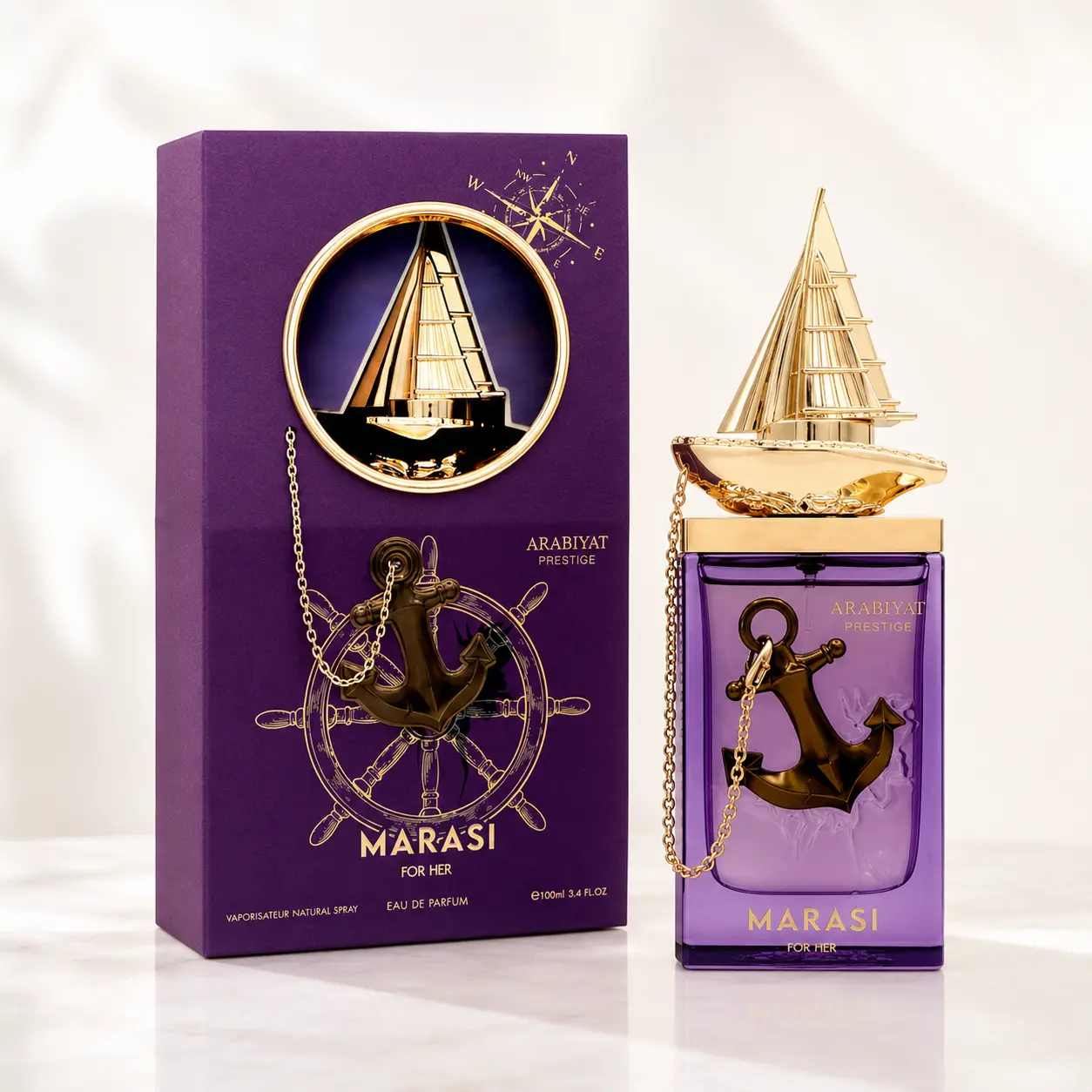 Arabiyat Prestige Marasi For Her Women's Eau de Parfum Spray 3.4 fl oz / 100 mL
