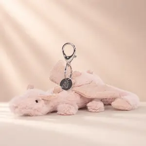 Jellycat Soft Plush Keychain - Adorable Rabbit & Animal Bag Charms | Cute Cuddly Collection | On-the-Go Accessory | Ideal Charm for Girls | Stylish Keyring | Kawaii Gift Option