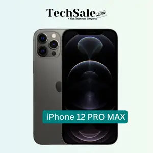 Refurbished Apple iPhone 12 Pro Max - Fully Unlocked (1 Year Warranty) Excellent Condition Smartphone Grey