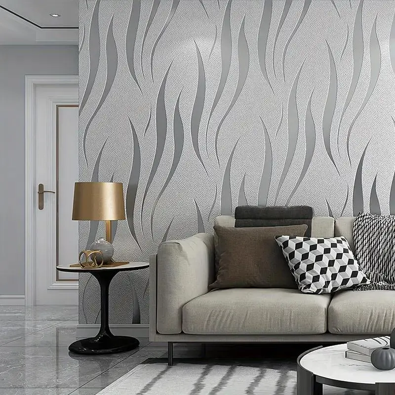 3D Thickened Wallpaper, Decorative Wallpaper, Textured Wall Paper, Self Adhesive Wall Sticker, Modern Wall Decor for Home Living Room Bedroom, Home Decor Supplies