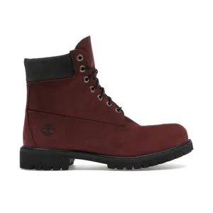 Timberland Men's Premium 6 Inch Lace Up Waterproof Dark Port, from StockX